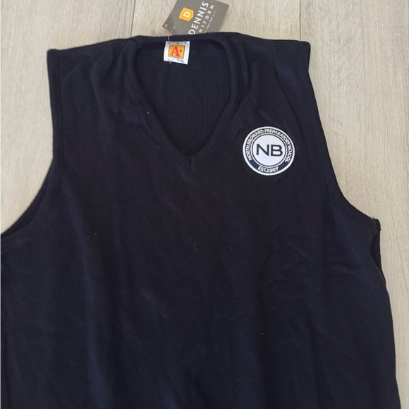 North Broward Preparatory School Navy Sweater Vest - Picture 2 of 7
